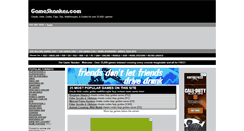 Desktop Screenshot of gameskanker.com